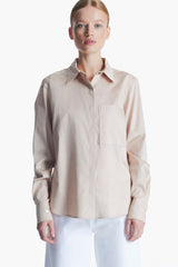 Akio shirt // beige