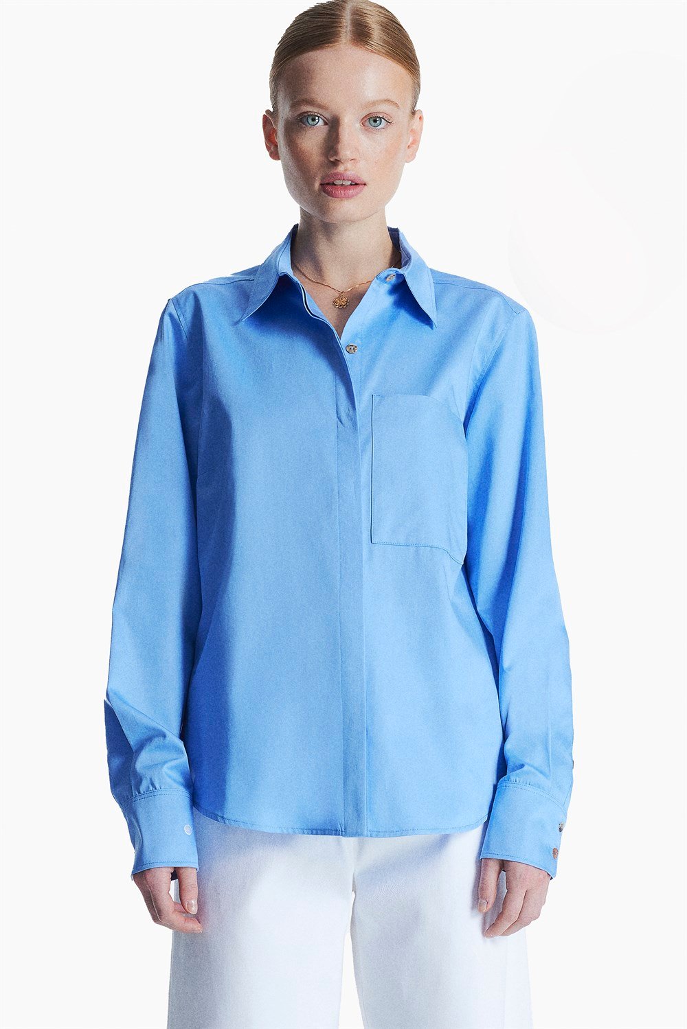 Akio shirt // blue