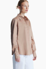 Akio shirt // brown