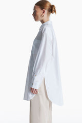 Gai oversize shirt // white