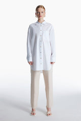 Gai oversize shirt // white