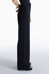 Haruna trousers // black tencel