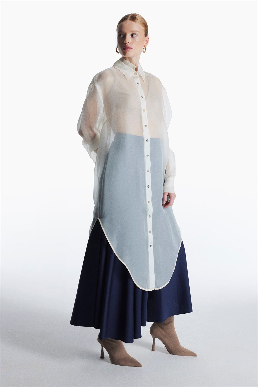 Yama dress // silk organza