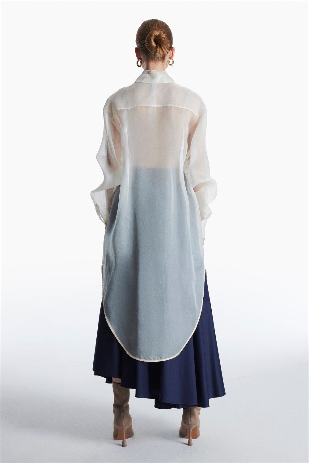 Yama dress // silk organza