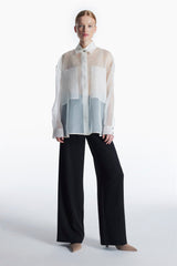 Yori shirt // silk organza