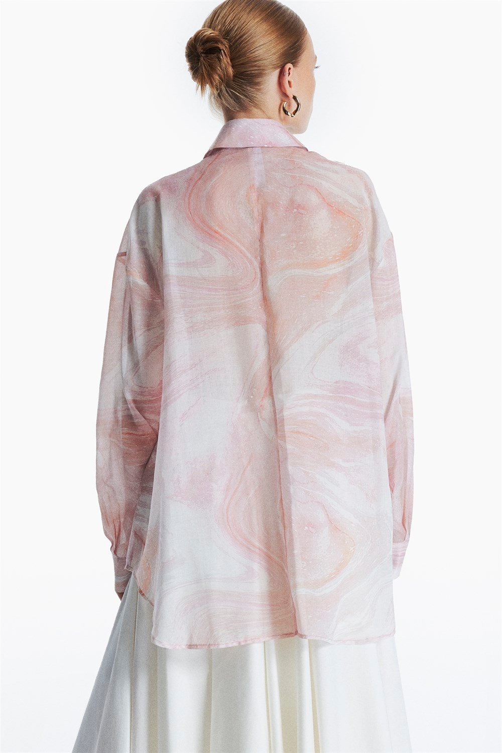 Yori shirt // pink quartz